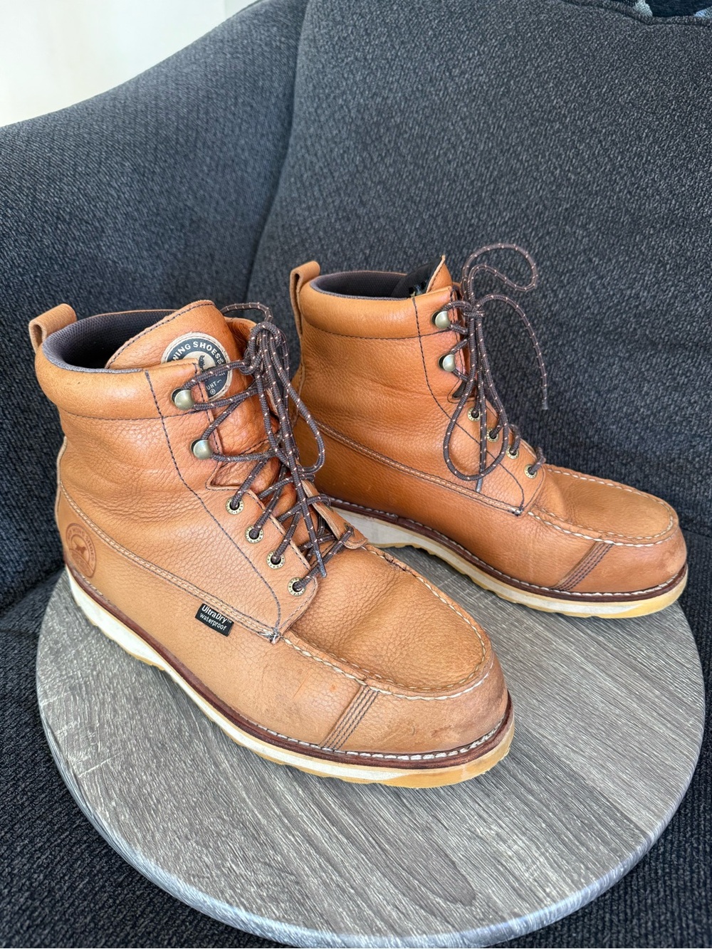 Red Wing Irish Setter Leather Work Boots